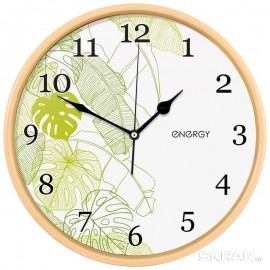 Часы настенные кварцевые ENERGY модель ЕС-108 круглые, 009481-SK
