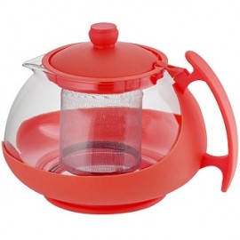 Чайник заварочный  750мл ВЕ-5571/1 красныйс металлическим фильтром