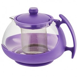 Чайник заварочный  750мл ВЕ-5571/15 фиолет. с металлическим фильтром