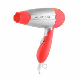 Фен для волос GALAXY LINE GL4301 (1кВт, складная ручка, 2скорости)