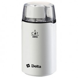Кофемолка электрическая 250 Вт DELTA DL-087К белая