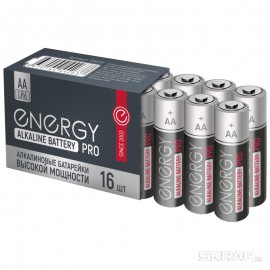 Батарейка алкалиновая Energy Pro LR6/16S (АА) 104978-SK