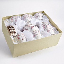 Набор чайный 14 предметов МХ015P/14 "Арабель" в подарочной коробке